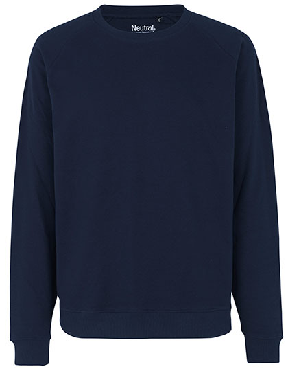Unisex Tiger Cotton Sweatshirt in Navy, Größe 3XL