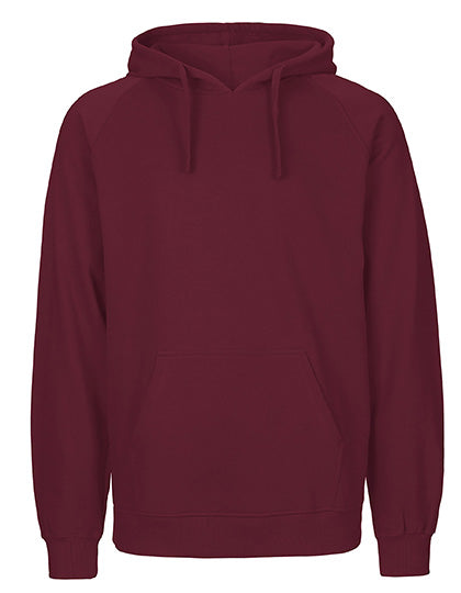 Unisex Tiger Cotton Hoodie in Bordeaux, Größe 3XL