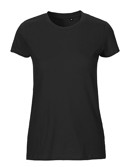 Tiger Cotton Ladies T-Shirt in Black, Größe XXL