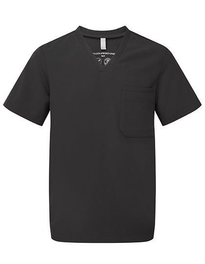 Limitless Men´s Onna-Stretch Tunic in Exact Black, Größe 4XL
