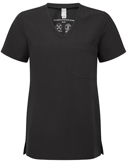 Limitless Women´s Onna-Stretch Tunic in Exact Black, Größe 5XL