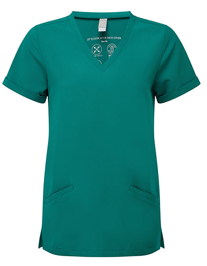 Invincible Women´s Onna-Stretch Tunic in Clean Green, Größe 5XL
