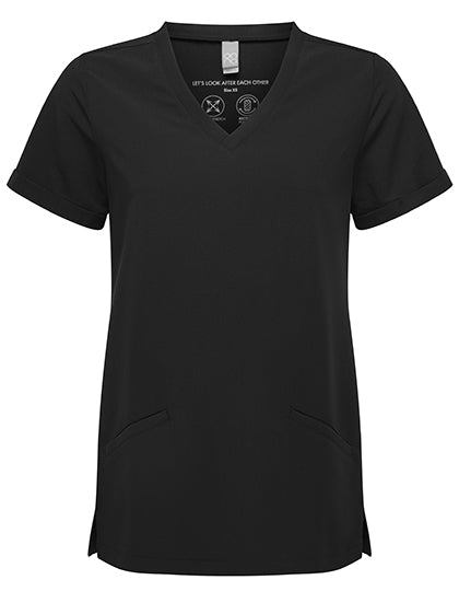 Invincible Women´s Onna-Stretch Tunic in Exact Black, Größe 5XL