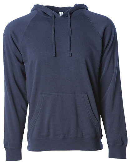 Unisex Midweight Special Blend Raglan Hooded Pullover in Classic Navy, Größe 3XL