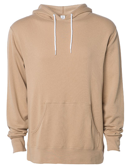 Unisex Lightweight Hooded Pullover in Sandstone, Größe 3XL