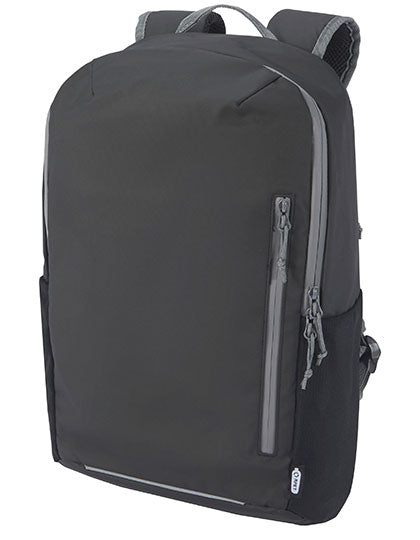 Laptop Backpack 21L in Solid Black, Größe 28,5 x 48 x 16 cm