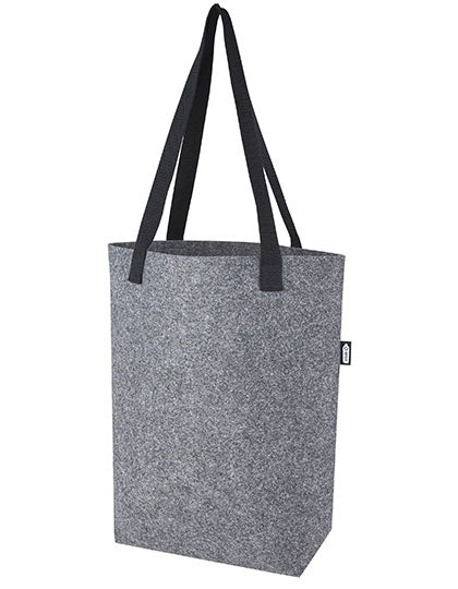Felt Bag in Medium Grey, Größe 40 x 38 cm