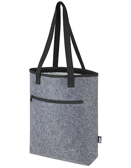 Felt Cooler Bag 12L in Medium Grey, Größe 40 x 40 x 11 cm