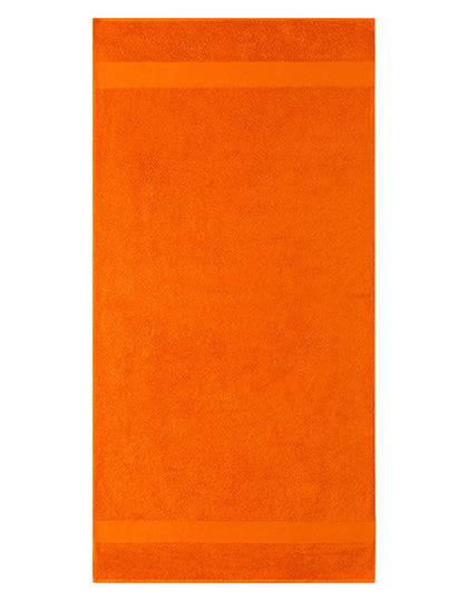 Handtuch in Orange, Größe 140 x 70 cm