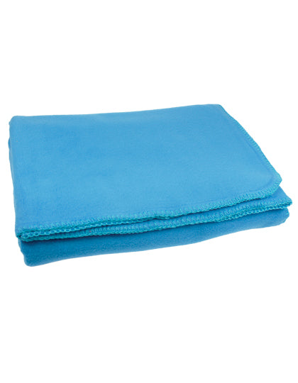 Basic Picknickdecke in Babyblue, Größe 150 x 120 cm
