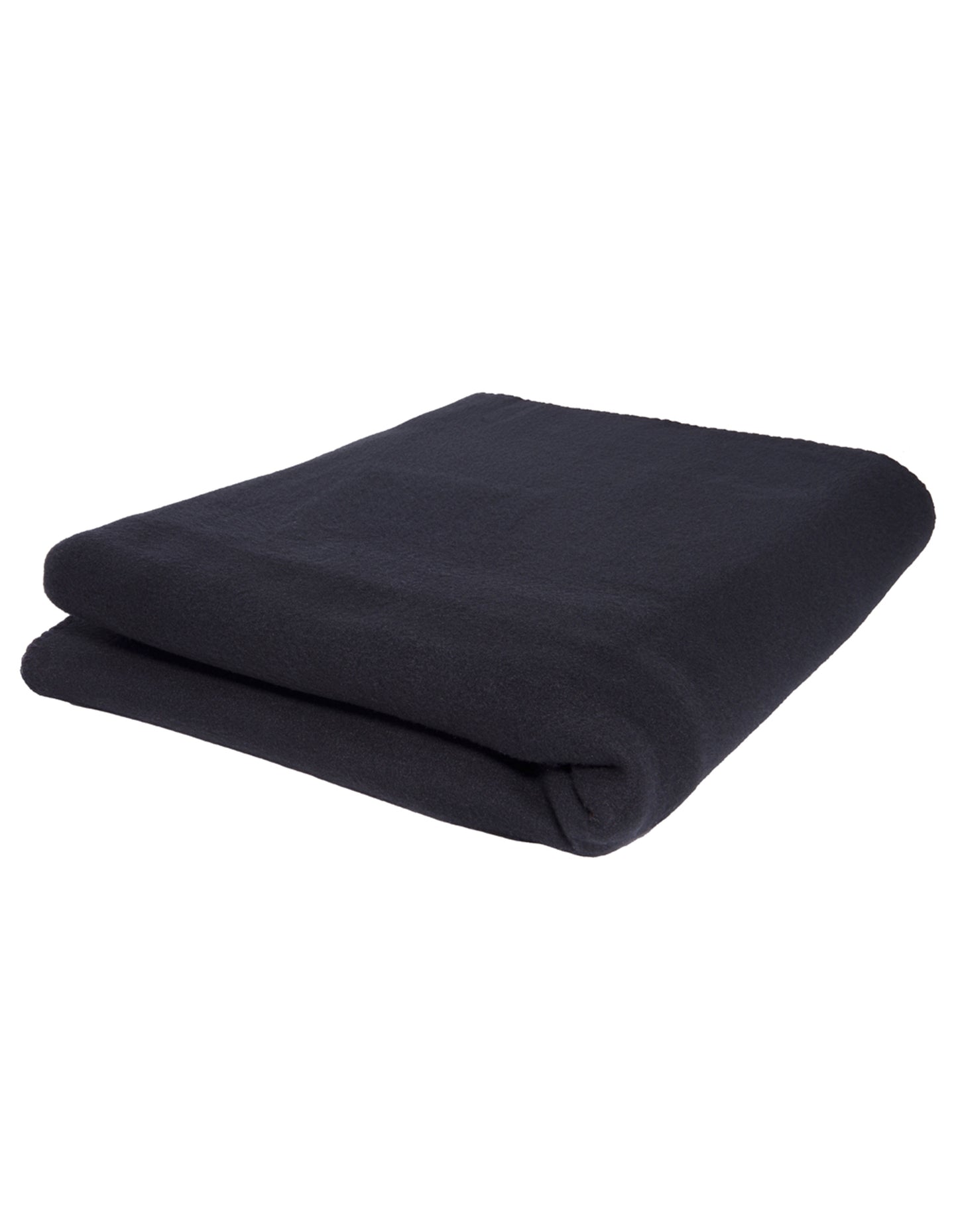 Fleece Decke in Black, Größe 150 x 120 cm