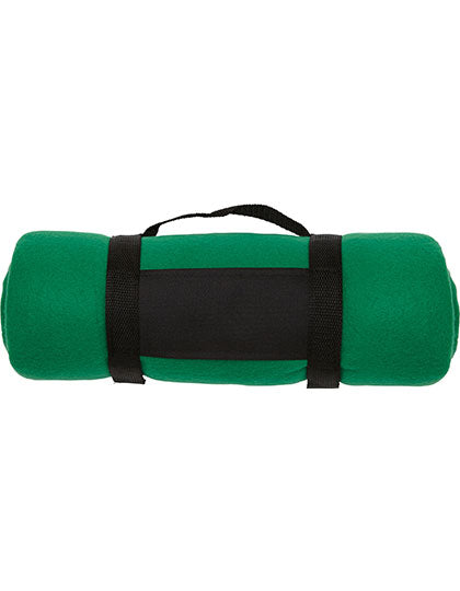 Fleecedecke Winchester in Dark Green, Größe 162 x 125 cm