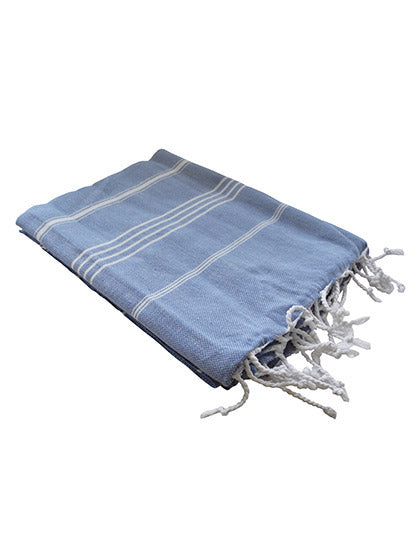 Hamam-Handtuch in Blue, Größe 180 x 100 cm