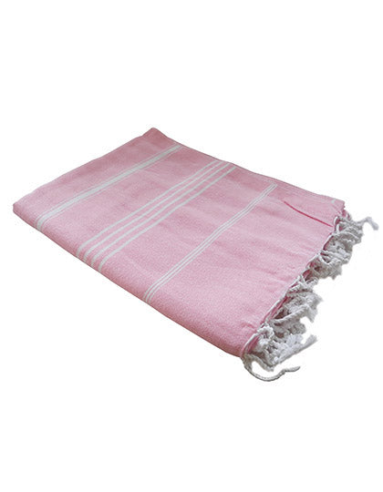 Hamam-Handtuch in Rose, Größe 180 x 100 cm