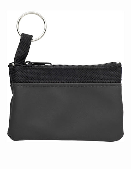 Schlüsseletui Zip in Black, Größe 11 x 7,8 x 1 cm