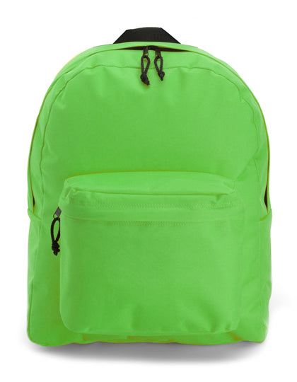 Rucksack Basic in Light Green, Größe 37,5 x 14 x 44 cm
