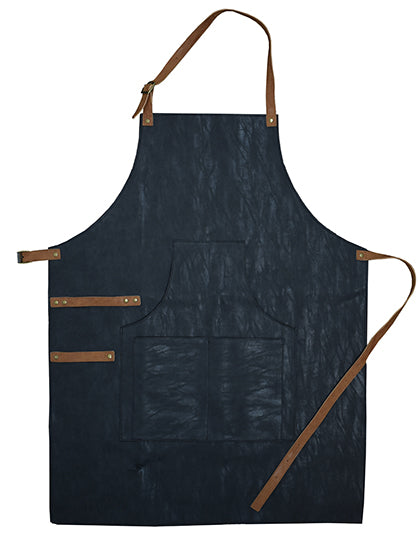 Schürze PU in Dark Grey, Größe 63 x 83 cm