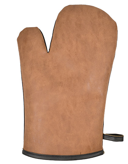Ofenhandschuh in Brown, Größe One Size