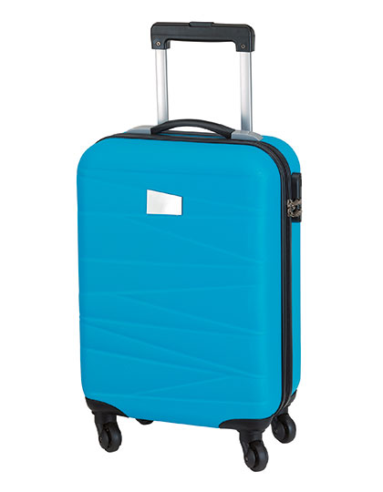 Trolley-Bordcase Padua in Turquoise, Größe 55 x 35 x 20 cm