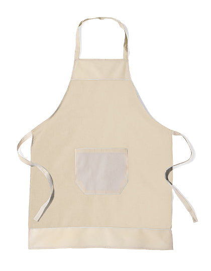 Küchenschürze in Khaki, Größe 57 x 88,5 cm