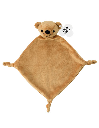 Plüsch-Schnuffeltuch Relax in Teddy, Größe 19 x 19 x 0,5 cm