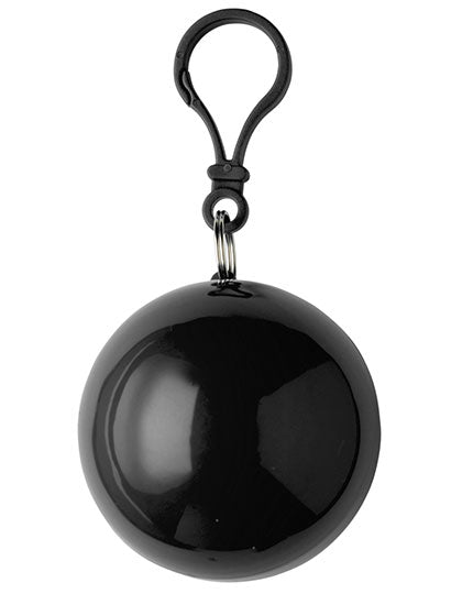 Notfall-Poncho Universum in Black, Größe One Size