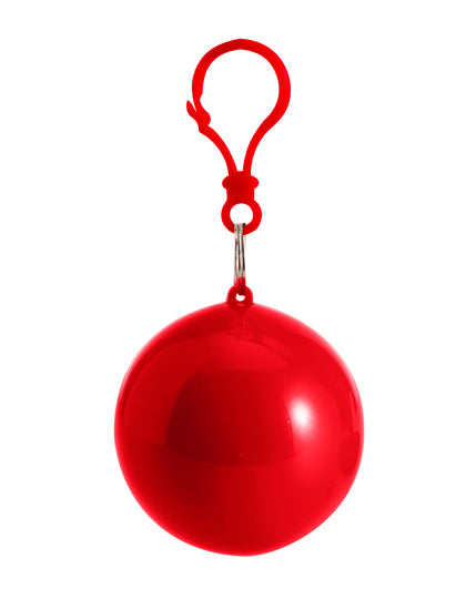 Notfall-Poncho Universum in Red, Größe One Size