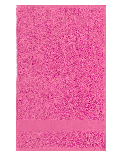 Gästehandtuch in Pink, Größe 50 x 30 cm
