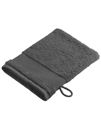 Waschlappen in Dark Grey, Größe 21 x 16 cm