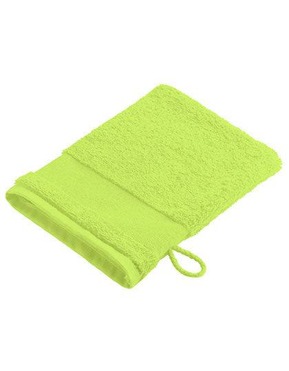 Waschlappen in Light Green, Größe 21 x 16 cm