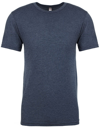 Unisex Tri-Blend T-Shirt in Indigo (Tri-Blend), Größe XS
