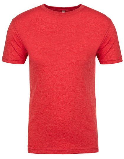 Unisex Tri-Blend T-Shirt in Vintage Red (Tri-Blend), Größe 3XL