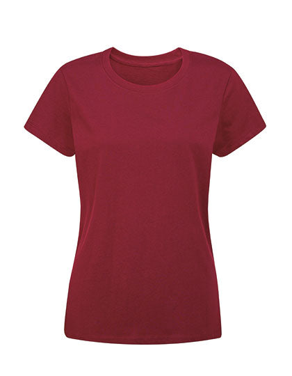 Women´s Essential T in Burgundy, Größe XXL
