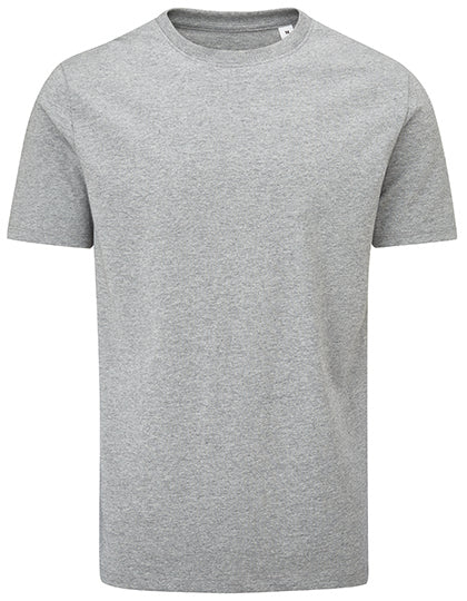 Essential Heavy T in Heather Grey Melange, Größe 3XL
