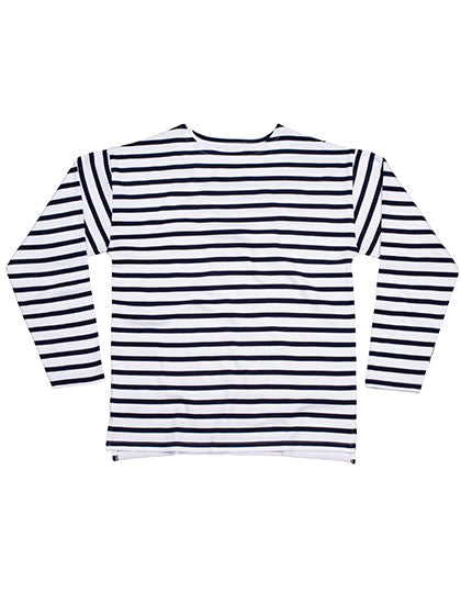 The Breton Top in White, Größe XXL