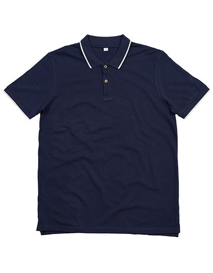 The Tipped Polo in Navy, Größe XXL