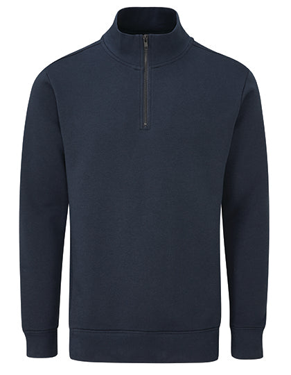 The Quarter Zip Sweat in Navy, Größe XXL