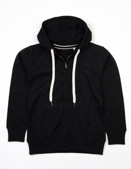 Men´s Superstar Zip-Through Hoodie in Black, Größe XXL