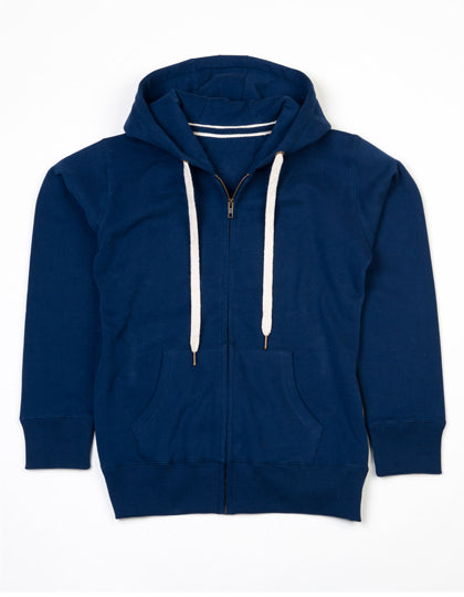Men´s Superstar Zip-Through Hoodie in Swiss Navy, Größe XXL