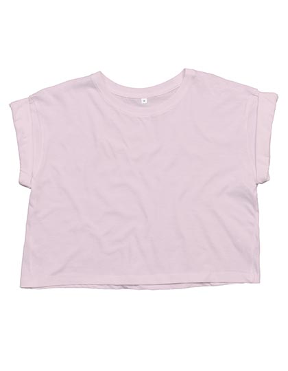 Women´s Crop Top T in Soft Pink, Größe XL