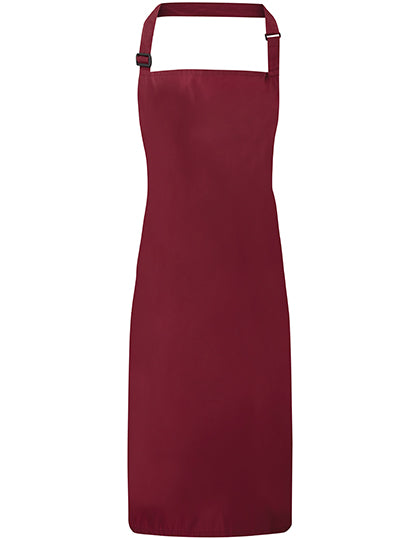 Waterproof Bib Apron in Burgundy, Größe 72 x 86 cm