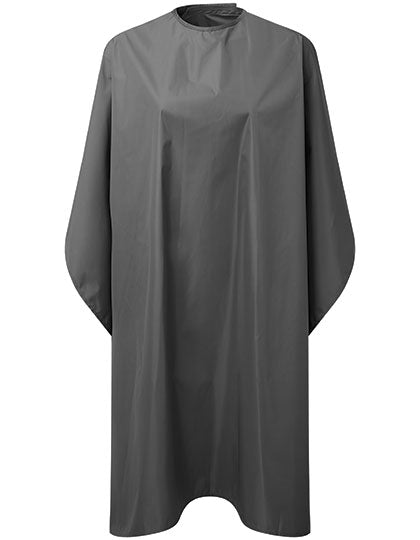 Waterproof Salon Gown in Dark Grey (ca. Pantone 425C), Größe 160 x 117 cm