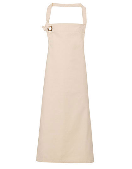 Calibre Heavy Cotton Canvas Bib Apron in Natural, Größe 72 x 86 cm
