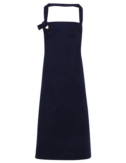 Calibre Heavy Cotton Canvas Bib Apron in Navy (ca. Pantone 2378C), Größe 72 x 86 cm