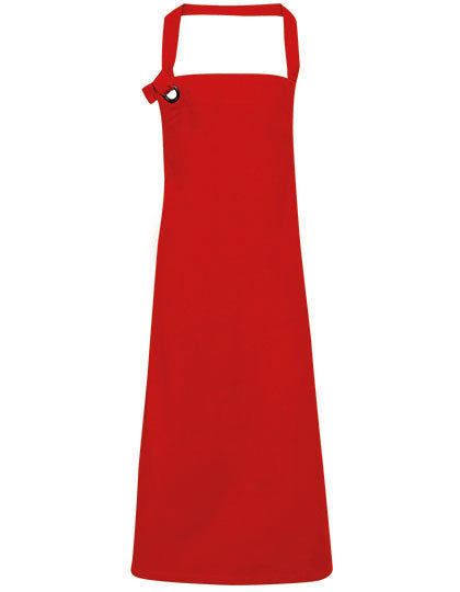 Calibre Heavy Cotton Canvas Bib Apron in Red, Größe 72 x 86 cm