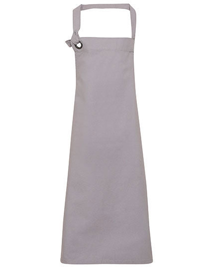 Calibre Heavy Cotton Canvas Bib Apron in Silver (ca. Pantone Cool Gray 7C), Größe 72 x 86 cm