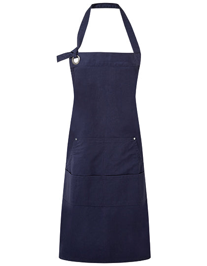 Calibre Heavy Cotton Canvas Pocket Apron in Navy (ca. Pantone 533C), Größe 72 x 86 cm