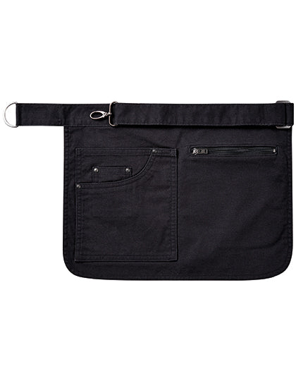 Metro Utility Hip Apron in Black (ca. Pantone Black C), Größe 31 x 32 cm