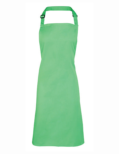 Colours Collection Bib Apron in Apple (ca. Pantone 360C), Größe 72 x 86 cm