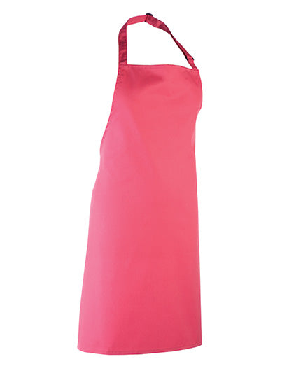 Colours Collection Bib Apron in Fuchsia (ca. Pantone 219C), Größe 72 x 86 cm